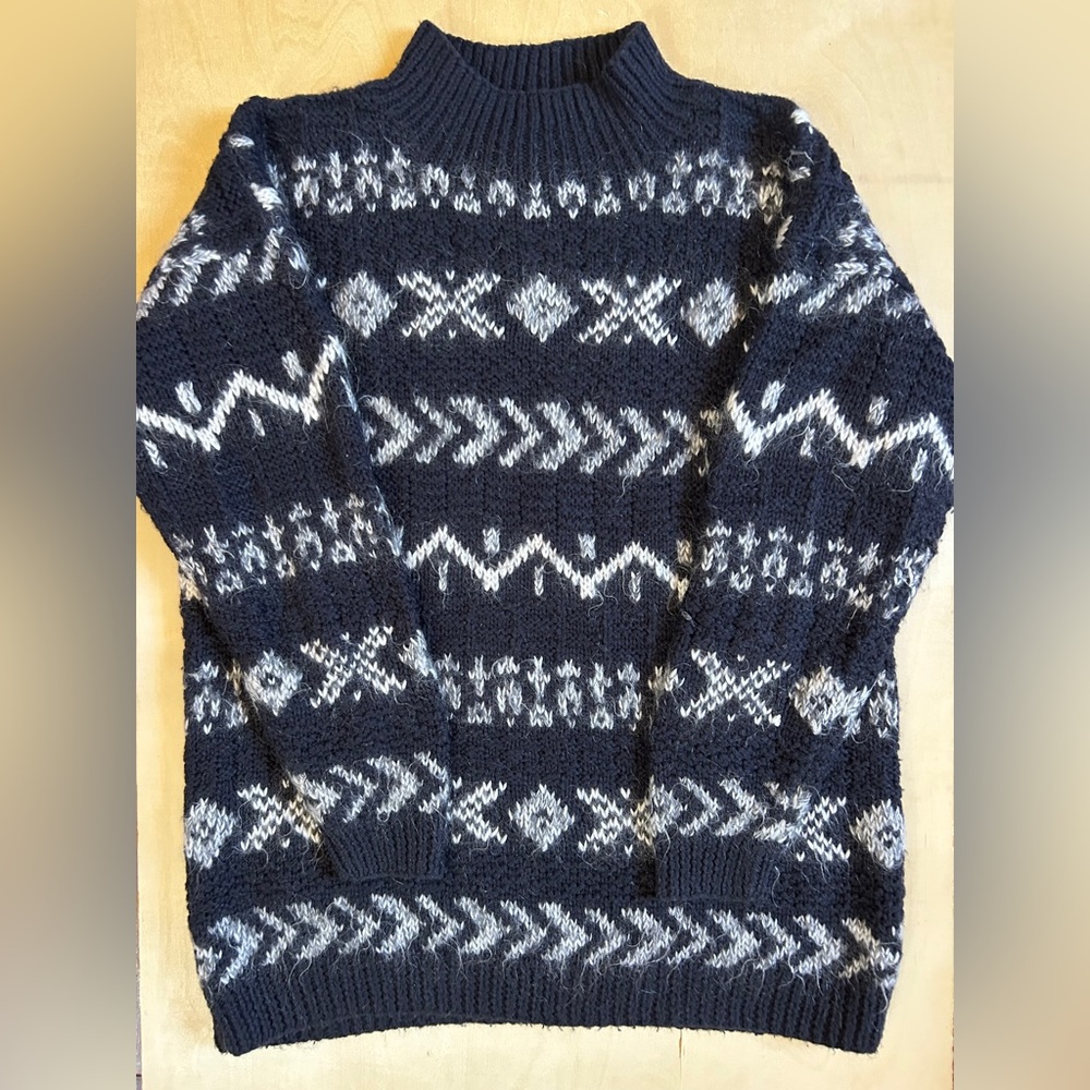 Vintage Forenza Men’s Sz Small Sweater Mohair Lamb Wool Blend Very Warm